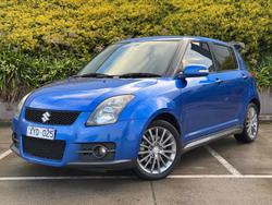 2010 Suzuki Swift Sport RS416 Kashmir Blue