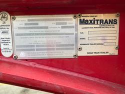 2014 Maxi Trans 40' R/T Skeletal Red