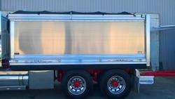 Hamelex White Aluminium Tipper Tub
