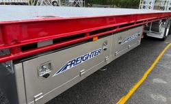 Freighter Drop Deck Semi With Ramps