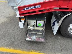 Freighter Drop Deck Semi With Ramps