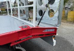 Freighter Drop Deck Semi With Ramps