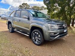 2021 Volkswagen Amarok TDI580 Highline 2H MY21 4X4 Constant Indium Grey