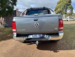 2021 Volkswagen Amarok TDI580 Highline 2H MY21 4X4 Constant Indium Grey
