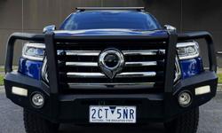 2022 GWM Ute Cannon NPW 4X4 Blue Sapphire