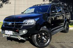 2018 Holden Colorado Z71 RG MY19 4X4 Dual Range Mineral Black