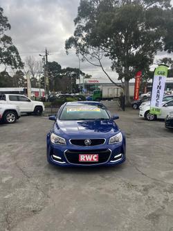 2015 Holden Commodore SV6 VF Series II MY16 Slipstream Blue
