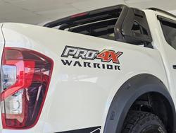 2023 Nissan Navara PRO-4X Warrior D23 MY23 4X4 Dual Range White Pearl