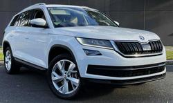 2018 SKODA Kodiaq 132TSI Sportline NS MY18.5 4X4 Moon White