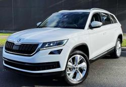 2018 SKODA Kodiaq 132TSI Sportline NS MY18.5 4X4 Moon White