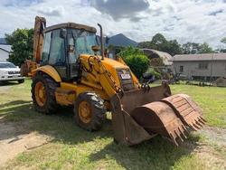 1998 JCB Jcb 4X4 Centre Mount Extendahoe Backhoe
