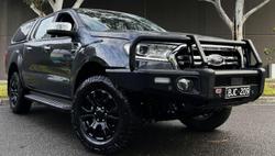 2020 Ford Ranger XLT PX MkIII MY20.25 4X4 Dual Range Meteor Grey