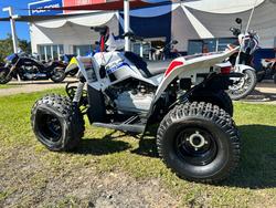 2025 Polaris 2025 POLARIS 110CC OUTLAW 110 ATV Blue and white