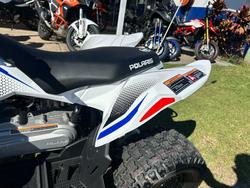 2025 Polaris 2025 POLARIS 110CC OUTLAW 110 ATV Blue and white
