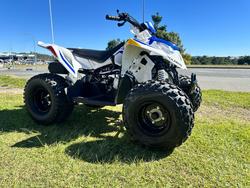 2025 Polaris 2025 POLARIS 110CC OUTLAW 110 ATV Blue and white