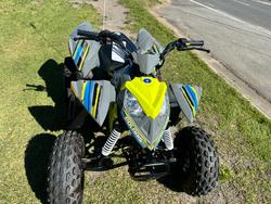 2025 Polaris 2025 POLARIS 110CC OUTLAW 110 ATV lime green