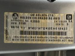 2014 Holden
Colorado LX