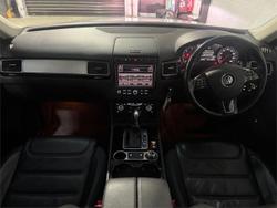2015 Volkswagen Touareg 150TDI 7P MY15 Four Wheel Drive Pure White