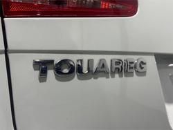 2015 Volkswagen Touareg 150TDI 7P MY15 Four Wheel Drive Pure White