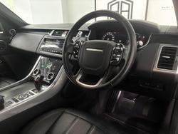 2020 Land Rover Range Rover Sport SDV6 183kW SE L494 MY20 4X4 Constant Santorini Black