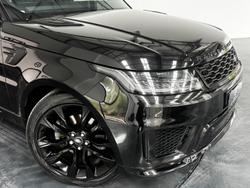 2020 Land Rover Range Rover Sport SDV6 183kW SE L494 MY20 4X4 Constant Santorini Black