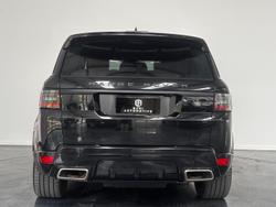 2020 Land Rover Range Rover Sport SDV6 183kW SE L494 MY20 4X4 Constant Santorini Black