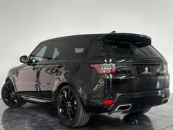 2020 Land Rover Range Rover Sport SDV6 183kW SE L494 MY20 4X4 Constant Santorini Black