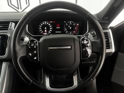 2020 Land Rover Range Rover Sport SDV6 183kW SE L494 MY20 4X4 Constant Santorini Black