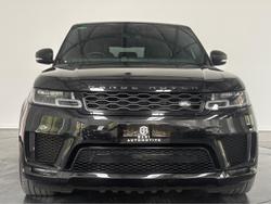 2020 Land Rover Range Rover Sport SDV6 183kW SE L494 MY20 4X4 Constant Santorini Black