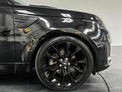 2020 Land Rover Range Rover Sport SDV6 183kW SE L494 MY20 4X4 Constant Santorini Black