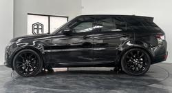 2020 Land Rover Range Rover Sport SDV6 183kW SE L494 MY20 4X4 Constant Santorini Black
