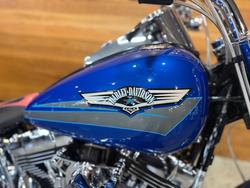 2008 Harley-davidson FLSTF FAT BOY Blue
