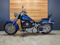 2008 Harley-davidson FLSTF FAT BOY Blue