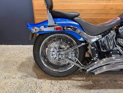 2008 Harley-davidson FLSTF FAT BOY Blue