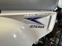 2025 Suzuki DR200SE (TROJAN) White