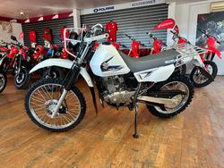 2025 Suzuki DR200SE (TROJAN) White