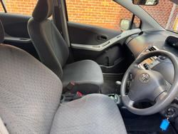 2011 Toyota Yaris YR NCP90R MY11 Carribean Blue
