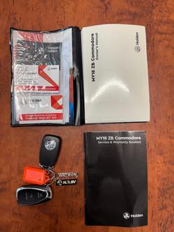 2018 Holden Commodore RS-V ZB MY18 AWD Mineral Black
