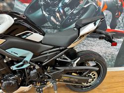 2025 Kawasaki Z900 SUPERNAKED Galaxy Silver / Metallic Spark Black