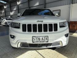2013 Jeep Grand Cherokee Overland WK MY14 4X4 Constant Bright White