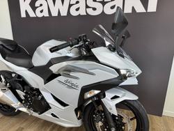 2025 Kawasaki NINJA 500 METALLIC MOONDUST GREY