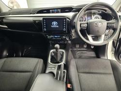 2023 Toyota Hilux SR5 GUN126R 4X4 Dual Range Glacier White