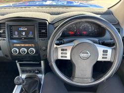2012 Nissan Navara ST 25th Anniversary D40 Series 6 4X4 Dual Range Altitude Blue