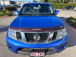 2012 Nissan Navara ST 25th Anniversary D40 Series 6 4X4 Dual Range Altitude Blue