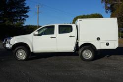 2017 Isuzu D-MAX SX MY17 4X4 Dual Range Splash White