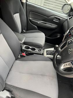 2019 Mitsubishi Triton GLX+ MR MY20 4X4 Dual Range White