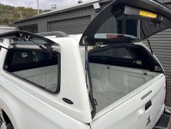 2019 Mitsubishi Triton GLX+ MR MY20 4X4 Dual Range White