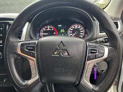 2019 Mitsubishi Triton GLX+ MR MY20 4X4 Dual Range White