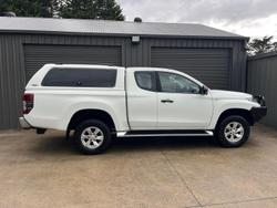2019 Mitsubishi Triton GLX+ MR MY20 4X4 Dual Range White