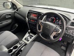 2019 Mitsubishi Triton GLX+ MR MY20 4X4 Dual Range White